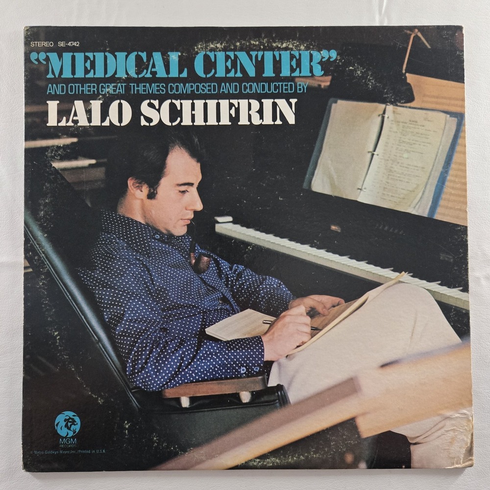 Lalo Schifrin "Medical Center" And Other Great Themes - MGM SE-4742 VG+ Tested